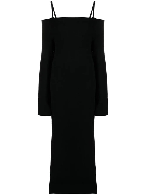Nanushka Bibian off-shoulder maxi dress - Grey - zdjęcie produktu nr 1