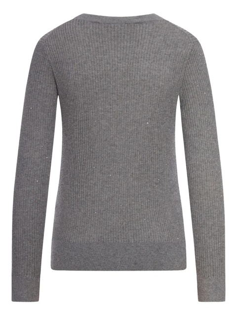 Max Mara Marabu ribbed sweater - Grey - zdjęcie produktu nr 2