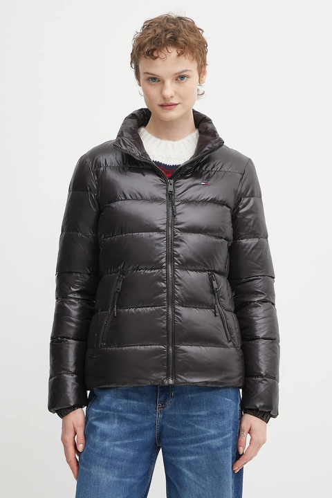 Tommy Jeans kurtka puchowa kolor czarny zimowa DW0DW21618 - zdjęcie produktu nr 1