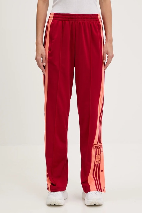 adidas Originals spodnie dresowe Adibreak damskie kolor czerwony wzorzyste JP2305 - zdjęcie produktu nr 1