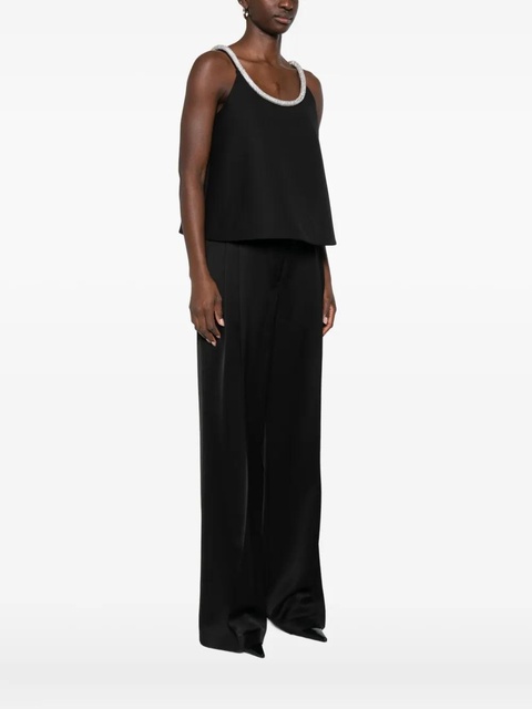 Róhe A-line appliqué-detail top - Black - zdjęcie produktu nr 2