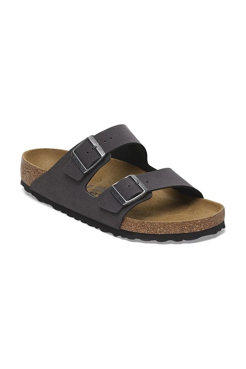 Birkenstock klapki Arizona Birkibuc damskie kolor szary 1029162 - zdjęcie produktu nr 2