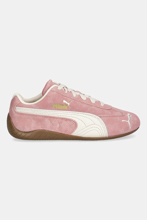 Puma sneakersy zamszowe Speedcat Faded damskie kolor różowy 403688 - zdjęcie produktu nr 2