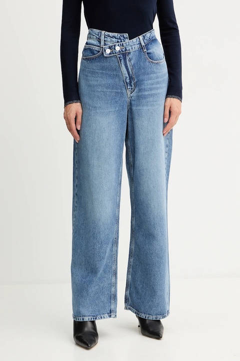 Guess jeansy GINA damskie kolor granatowy W5YA2G D5QKB - zdjęcie produktu nr 1