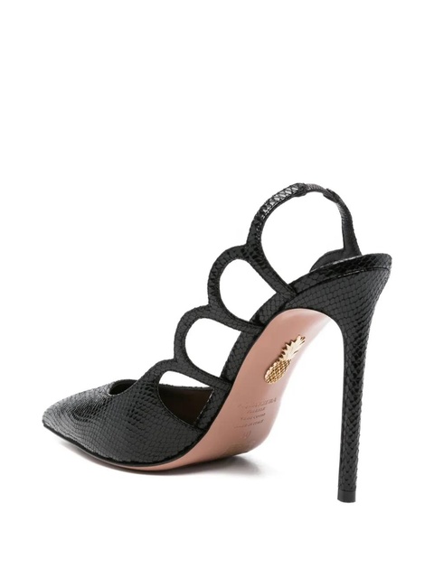 Aquazzura 105mm Endless Love pumps - Black - zdjęcie produktu nr 2