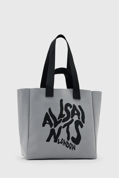 AllSaints torebka IZZY kolor szary W311XC - zdjęcie produktu nr 2