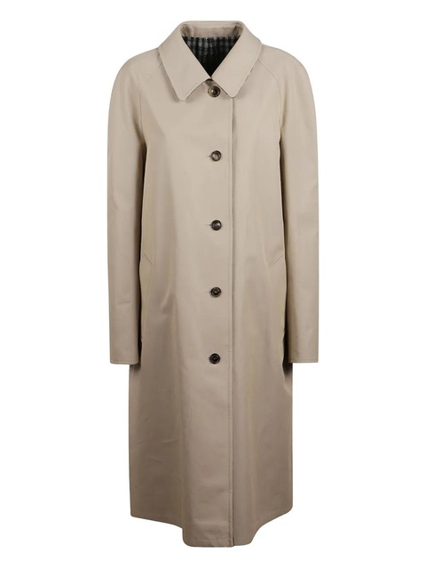 Miu Miu button-fastening collared coat - Neutrals - zdjęcie produktu nr 1