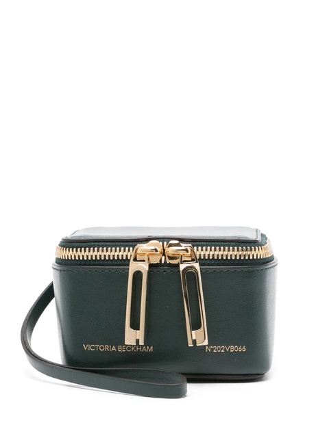 Victoria Beckham micro Vanity clutch bag - Green - zdjęcie produktu nr 1