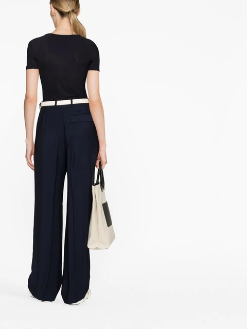 Jil Sander crew neck T-shirt - Black - zdjęcie produktu nr 2