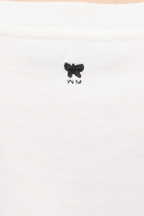 Weekend Max Mara t-shirt bawełniany damski kolor biały 2525976051600 - zdjęcie produktu nr 2