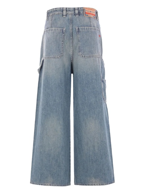 Diesel utility-pocket cotton jeans - Blue - zdjęcie produktu nr 1