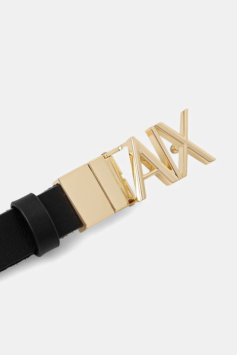 Armani Exchange pasek skórzany damski kolor brązowy XW002127 AF17157 - zdjęcie produktu nr 2