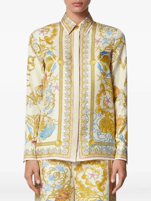 Versace Underwater Barocco shirt - Neutrals - zdjęcie produktu nr 2