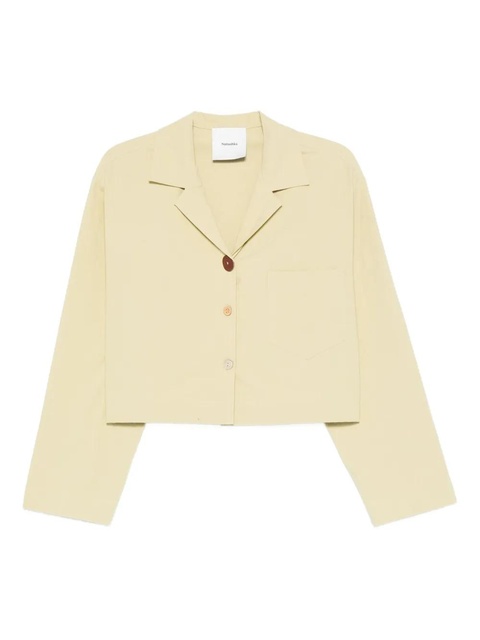 Nanushka cropped shirt - Green - zdjęcie produktu nr 1