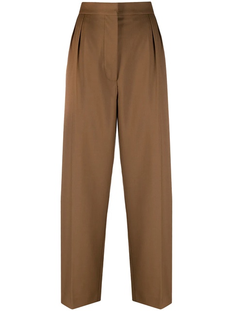 Marni tailored wide-leg trousers - Brown - zdjęcie produktu nr 1