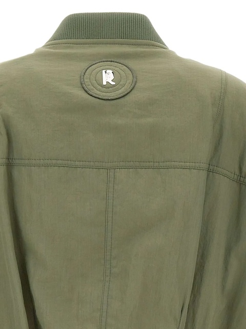 Rabanne panelled bomber jacket - Green - zdjęcie produktu nr 2