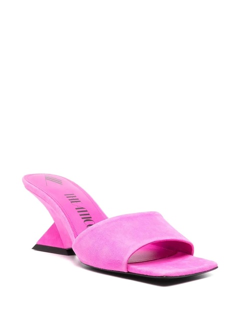 The Attico Cheope 75mm suede sandals - Pink - zdjęcie produktu nr 2