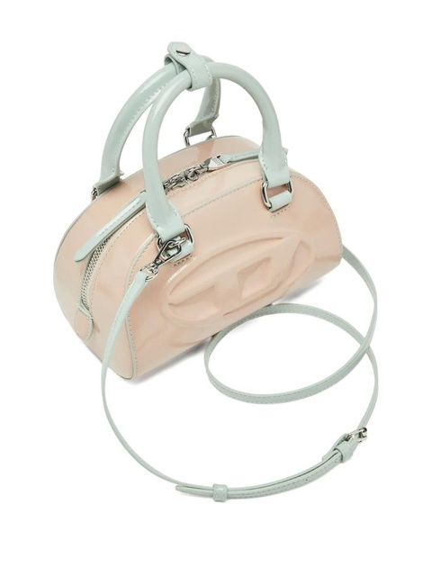 Diesel 1 Dr Dome embossed logo crossbody bag - Neutrals - zdjęcie produktu nr 2