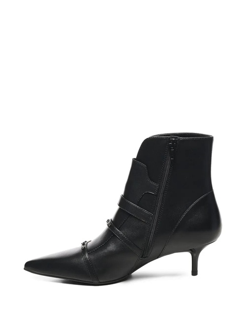 PINKO buckle-detail pointed-toe boots - Black - zdjęcie produktu nr 1