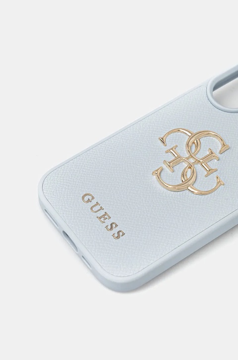 Guess etui na telefon iPhone 16 kolor niebieski GUHCP16SPGT4MBB - zdjęcie produktu nr 2