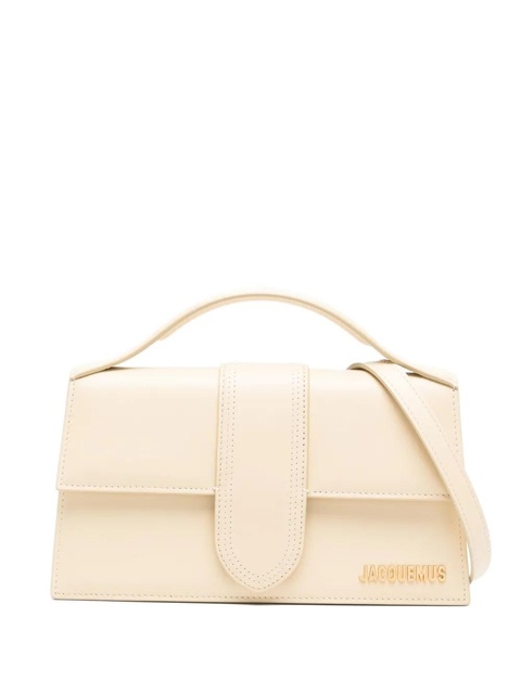 Jacquemus The Big Bambino leather tote bag - White - zdjęcie produktu nr 1