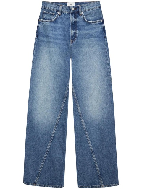 ANINE BING Brie wide-leg jeans - Blue - zdjęcie produktu nr 1