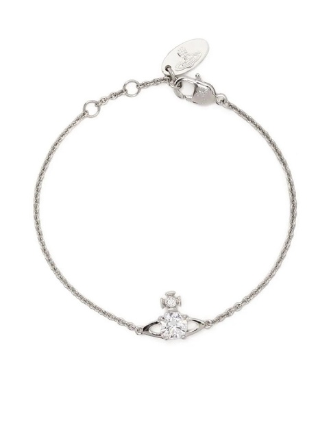 Vivienne Westwood Orb pendant chain bracelet - Silver - zdjęcie produktu nr 1