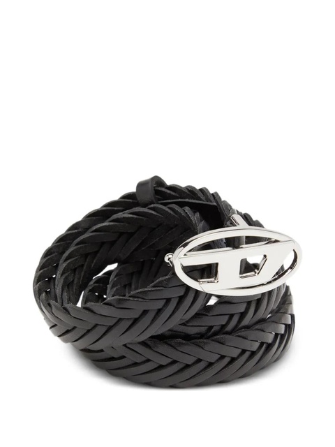 Diesel B-1dr 20 braided belt - Black - zdjęcie produktu nr 1