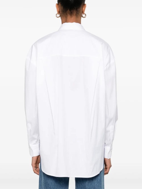 Maje floral-appliqué shirt - White - zdjęcie produktu nr 2