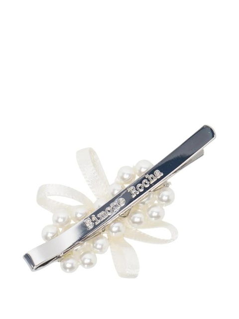 Simone Rocha faux-pearl hair pin - Silver - zdjęcie produktu nr 2