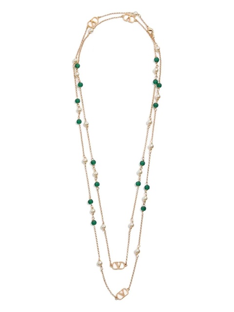 Valentino Garavani VLogo Signature necklace - Gold - zdjęcie produktu nr 1
