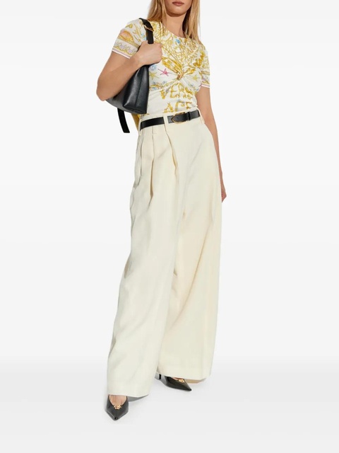 Versace safety-pin twisted top - White - zdjęcie produktu nr 2