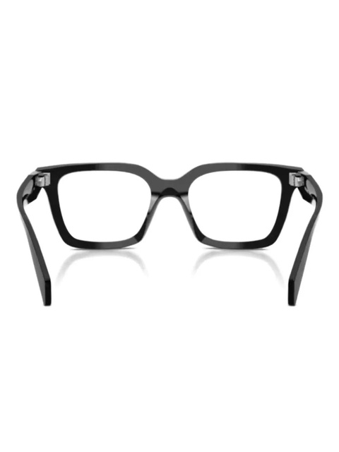 Prada Eyewear geometric-frame glasses - Black - zdjęcie produktu nr 1