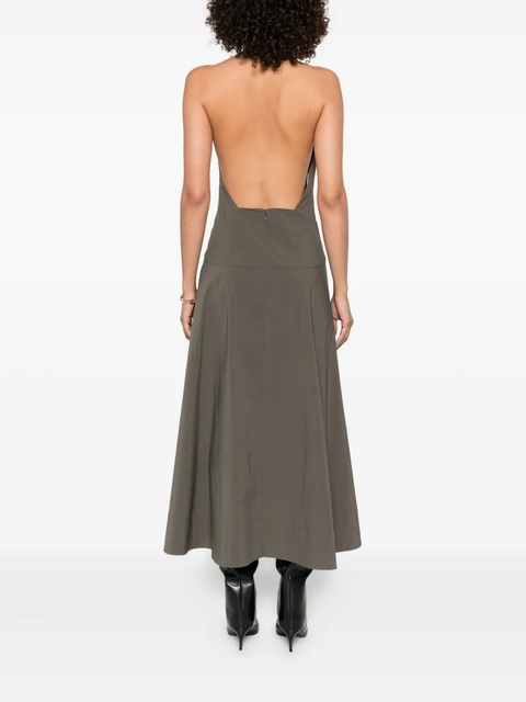 St. Agni halterneck sleeveless maxi dress - Green - zdjęcie produktu nr 2