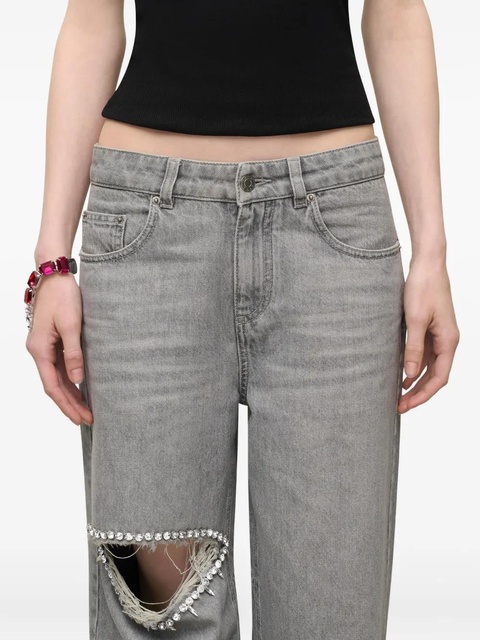 AREA crystal wrap cuff bracelet - Pink - zdjęcie produktu nr 2