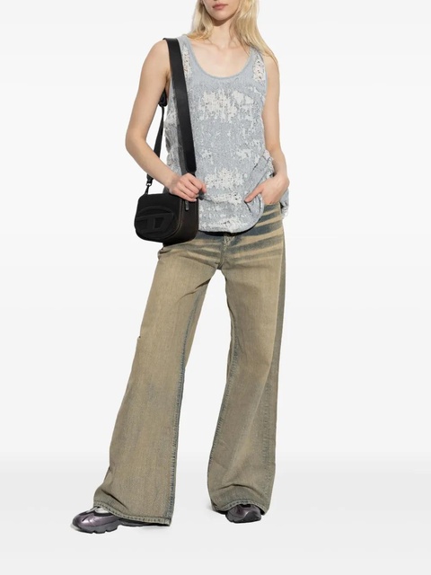 Diesel De-Dalby distressed tank top - Grey - zdjęcie produktu nr 2