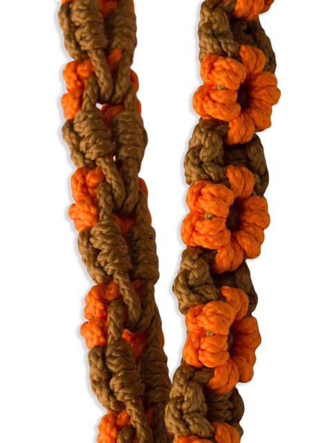Prada crochet phone wristlet - Orange - zdjęcie produktu nr 2