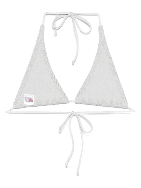 MC2 Saint Barth triangle-cup bikini top - Silver - zdjęcie produktu nr 2