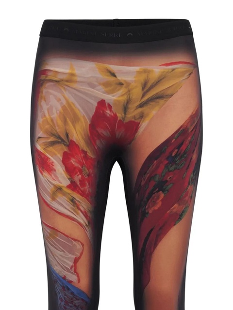 Marine Serre jersey tights - Brown - zdjęcie produktu nr 2
