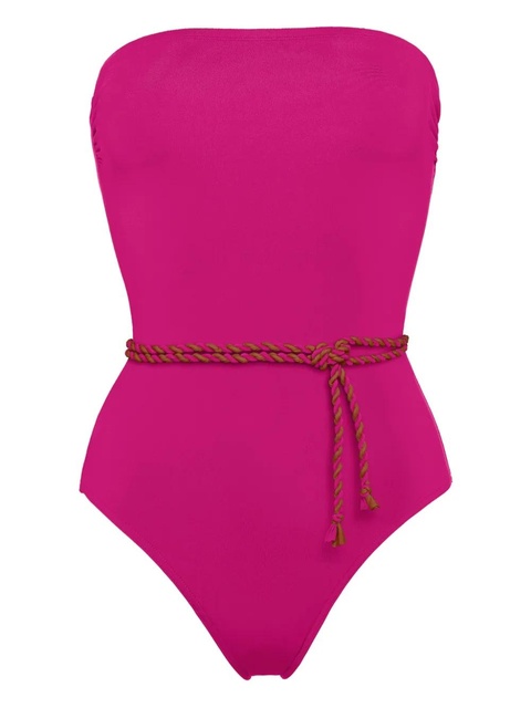 ERES Majorette tie-waist bustier swimsuit - Pink - zdjęcie produktu nr 1