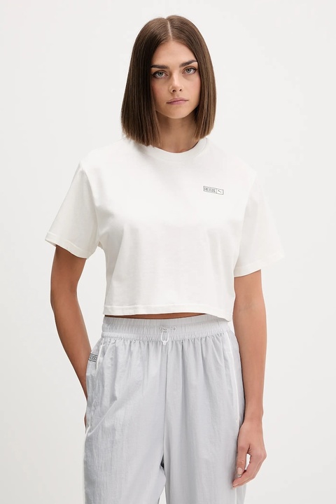 Puma t-shirt PUMA x ROSÉ damski kolor beżowy 633806 - zdjęcie produktu nr 1