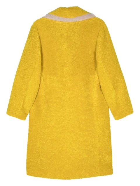 Blumarine shearling coat - Yellow - zdjęcie produktu nr 2