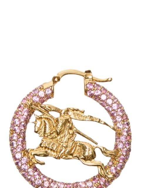 Burberry Equestrian Knight hoop earrings - Gold - zdjęcie produktu nr 2