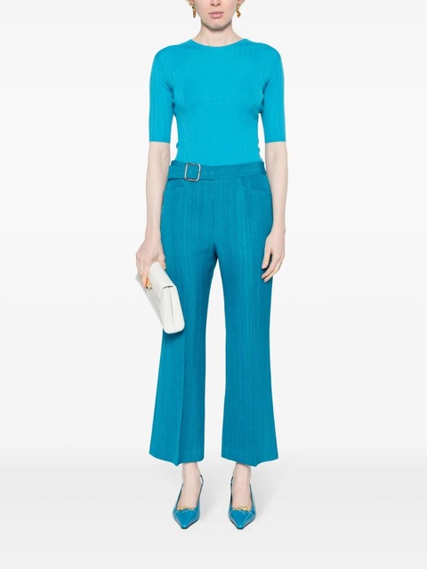 Lanvin panelled knitted top - Blue - zdjęcie produktu nr 2