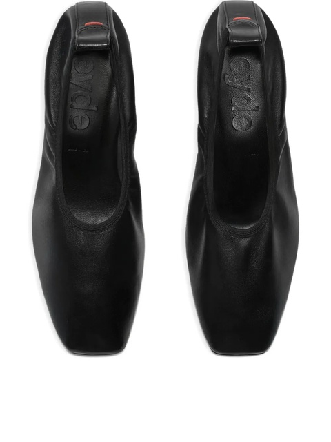 Aeyde 35mm Narissa ruched pumps - Black - zdjęcie produktu nr 2