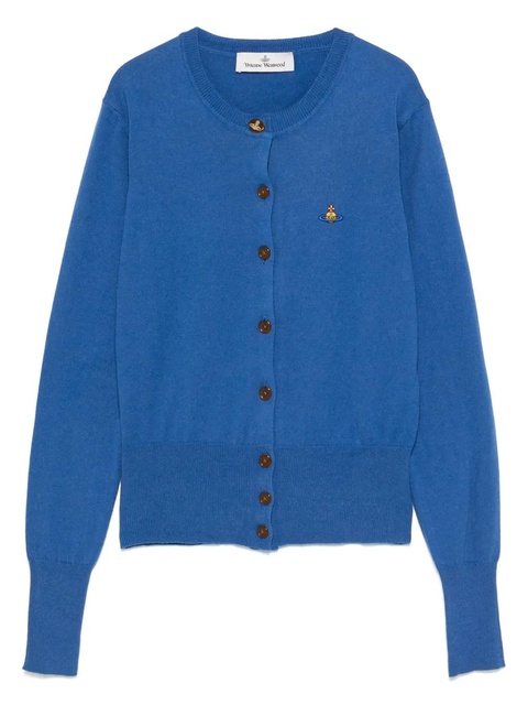 Vivienne Westwood Orb-embroidered cardigan - Blue - zdjęcie produktu nr 1