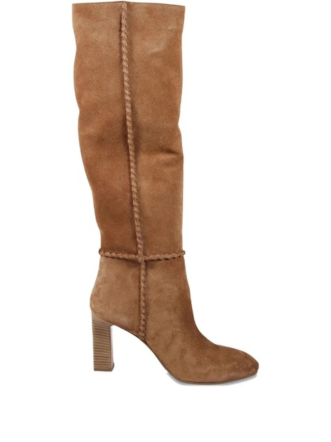 Aquazzura braided-detail boots - Brown - zdjęcie produktu nr 1