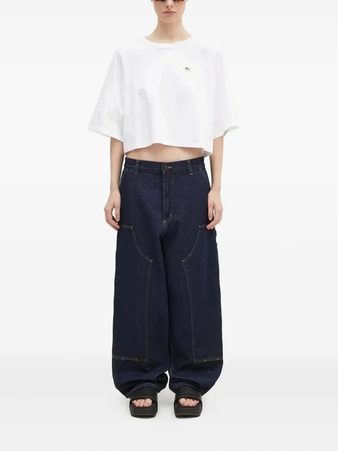 Carhartt WIP double-pockets denim wide-leg jeans - Blue - zdjęcie produktu nr 2