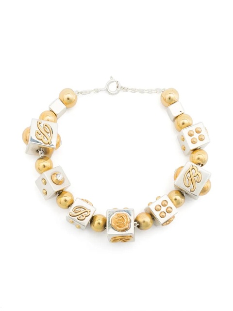 Blumarine beaded bracelet - Gold - zdjęcie produktu nr 1