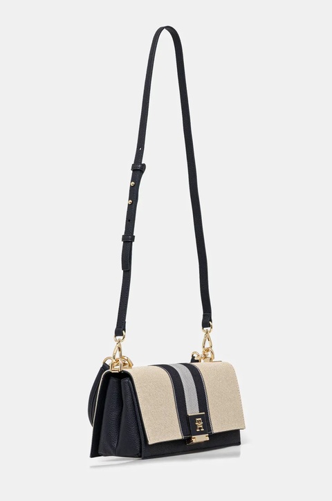 Tommy Hilfiger torebka kolor beżowy AW0AW17404 - zdjęcie produktu nr 2